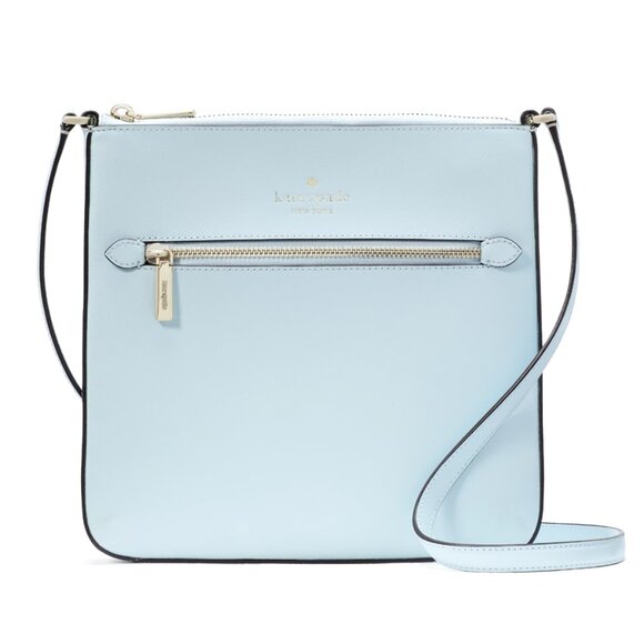 New Kate Spade Sadie North South Crossbody Crisp Sky - Picture 1 of 5